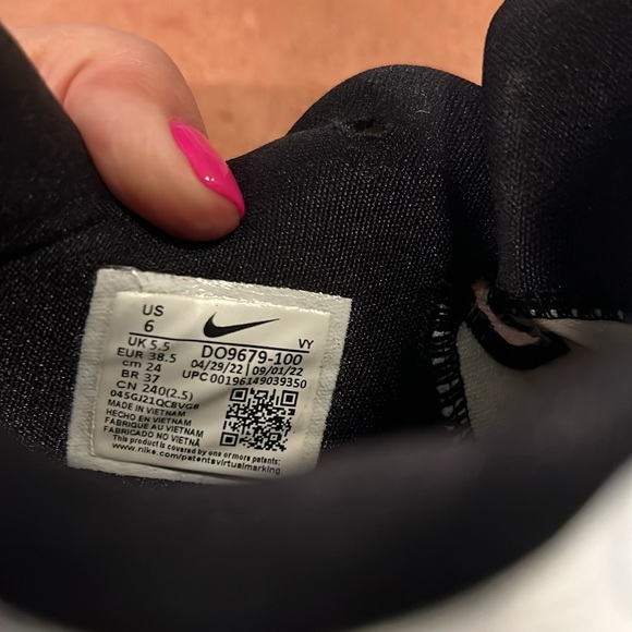 Black and White Greek Freak Nikes - Picture 6 of 7